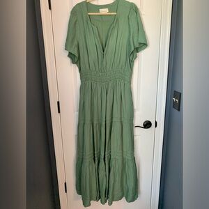 Linen Somerset dress